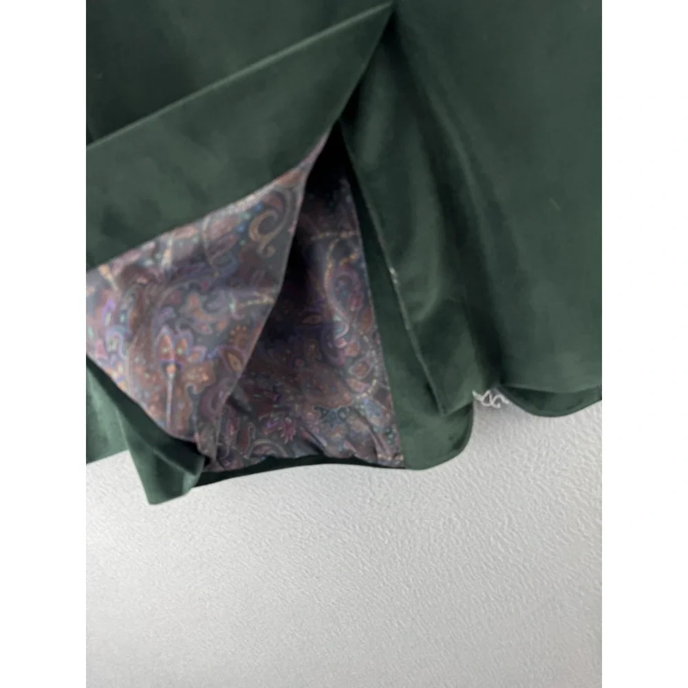 Lauren Ralph Lauren Sport Coat Blazer Mens‎ 42 Hunter Green Velvet Lexington NEW